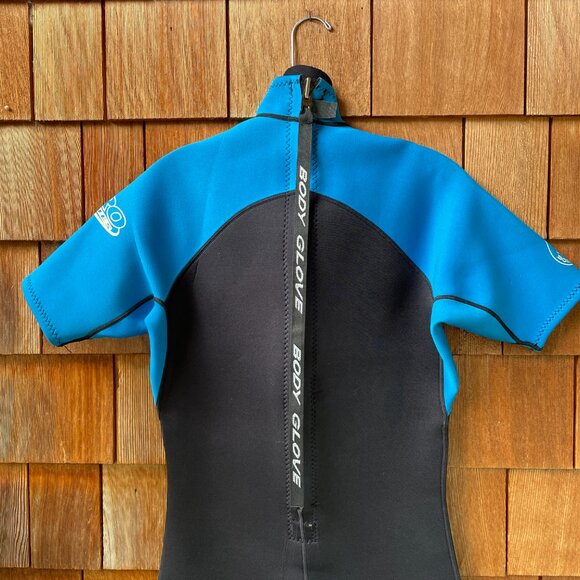 EUC Body Glove Blue and Black Short Sleeve Shorty Wetsuit in Men's ML - Picture 10 of 13